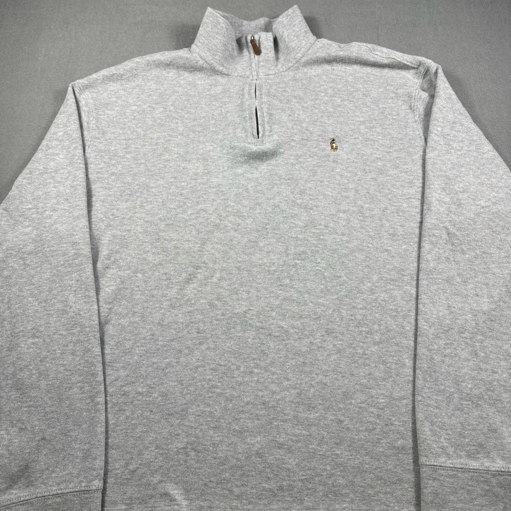 Ralph Lauren Light Gray Polo Sweater
